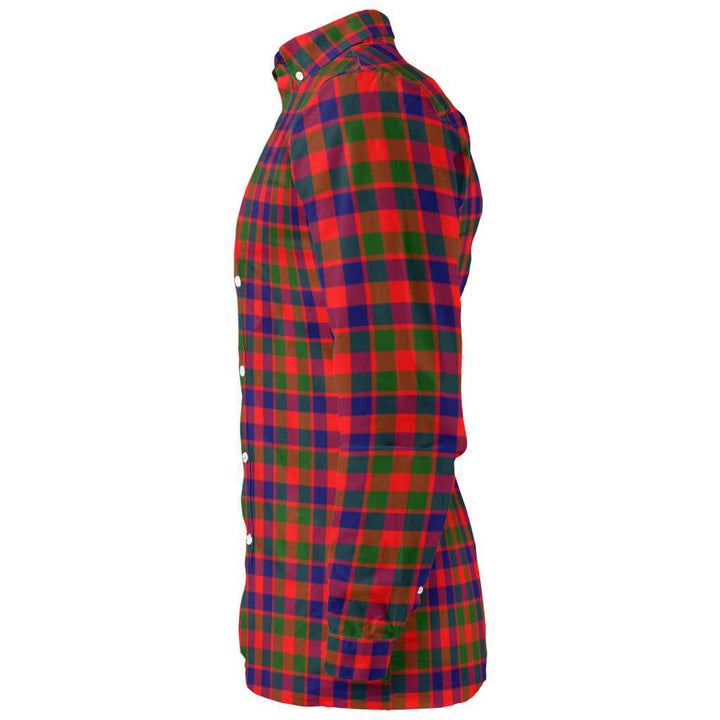 Scottish Gow Modern Clan Tartan Long Sleeve Shirt Tartan Plaid