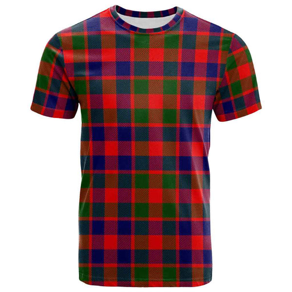 Scottish Gow Modern Clan Tartan T-Shirt Front Side Tartan Plaid