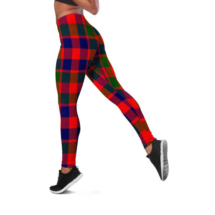 Scottish Gow Modern Clan Tartan Women Leggings Tartan Plaid 2