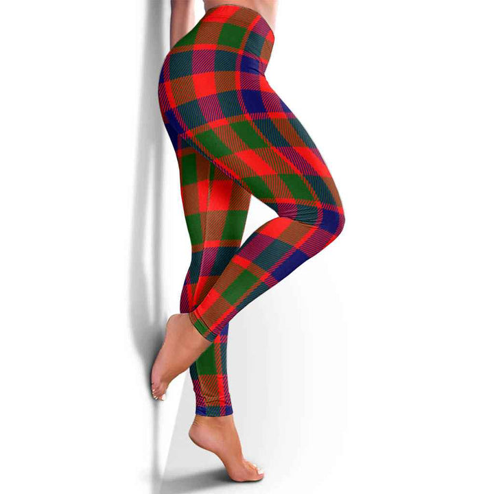 Scottish Gow Modern Clan Tartan Women Leggings Tartan Plaid 4