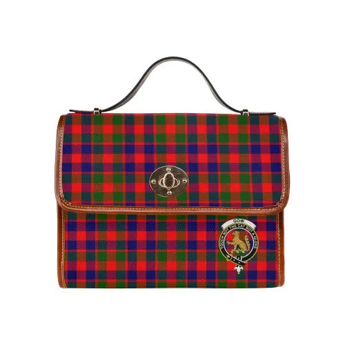 Scottish Gow (or McGouan) Clan Crest Tartan Waterproof Canvas Bag Tartan Plaid 1