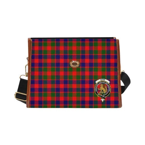 Scottish Gow (or McGouan) Clan Crest Tartan Waterproof Canvas Bag Tartan Plaid 2