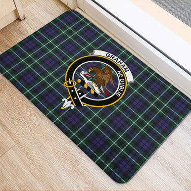 Scottish Graham Clan Crest Tartan Door Mat Tartan Plaid 2