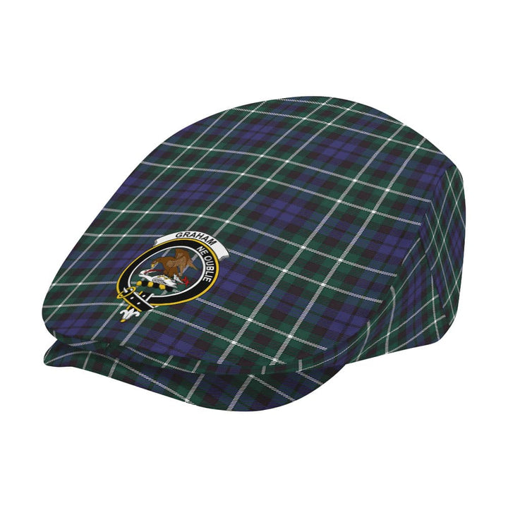 Scottish Graham Clan Crest Tartan Flat Cap Tartan Plaid 2