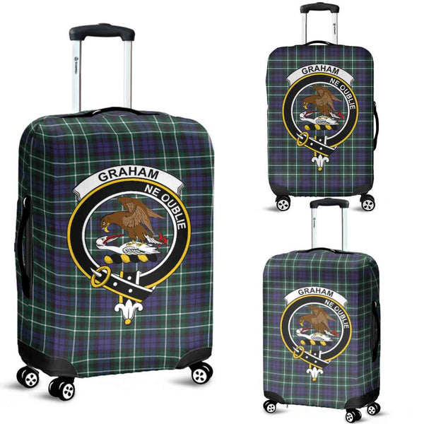 Scottish Graham Clan Crest Tartan Luggage Cover Tartan Plaid 1