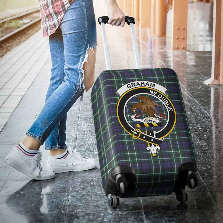 Scottish Graham Clan Crest Tartan Luggage Cover Tartan Plaid 3