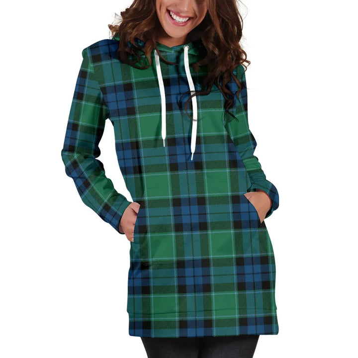 Scottish Graham of Menteith Ancient Clan Tartan Hoodie Dress