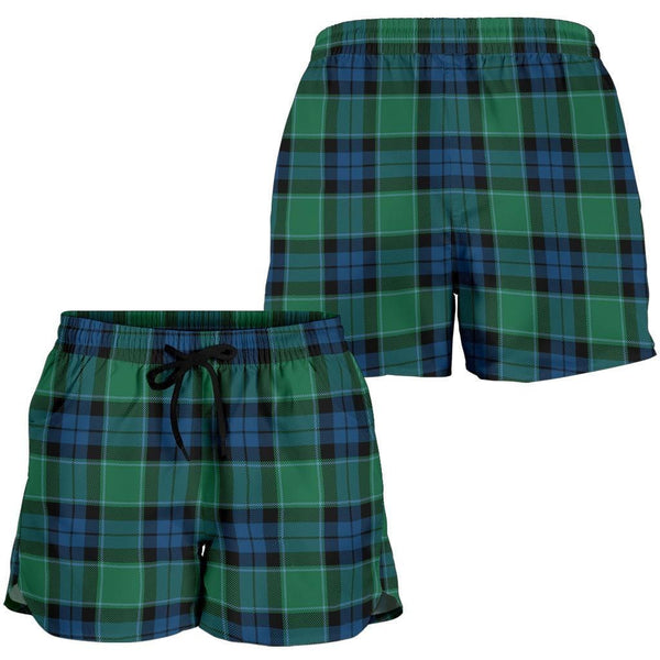 Scottish Graham of Menteith Ancient Clan Tartan Women Shorts