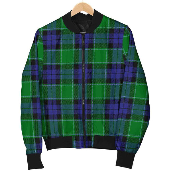 Scottish Graham of Menteith Modern Clan Tartan Bomber Jacket Tartan Plaid 1