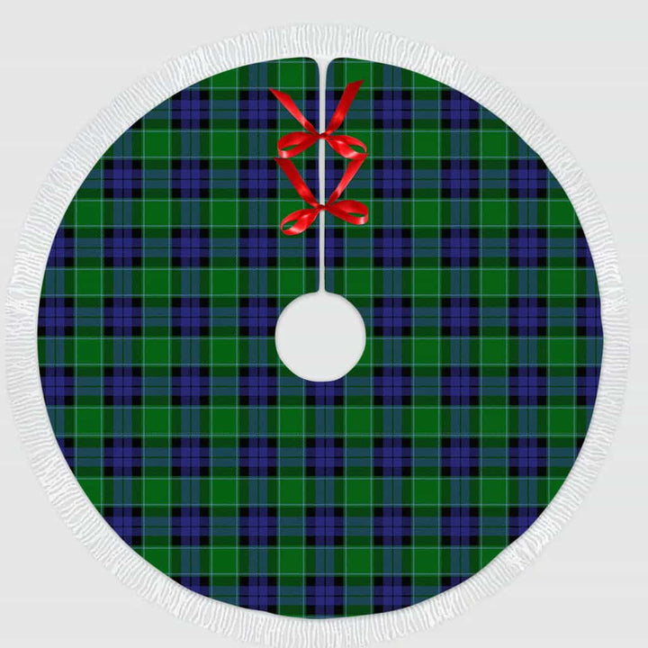 Scottish Graham of Menteith Modern Clan Tartan Christmas Tree Skirt Tassels 1 Tartan Plaid