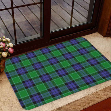 Scottish Graham of Menteith Modern Clan Tartan Door Mat Tartan Plaid 1