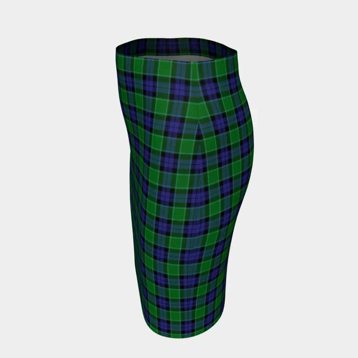 Scottish Graham of Menteith Modern Clan Tartan Fitted Skirt Tartan Plaid 2