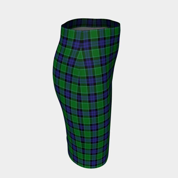 Scottish Graham of Menteith Modern Clan Tartan Fitted Skirt Tartan Plaid 3