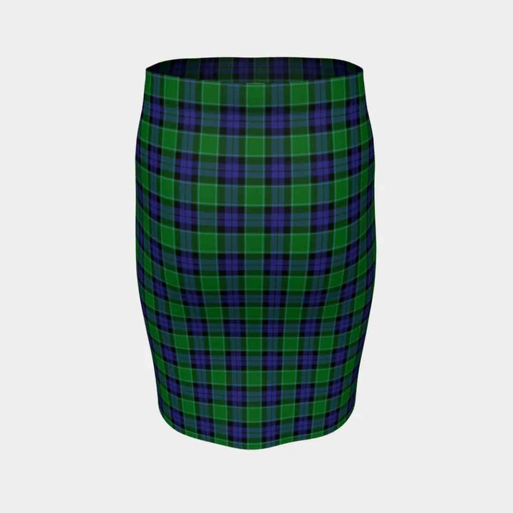 Scottish Graham of Menteith Modern Clan Tartan Fitted Skirt Tartan Plaid 4
