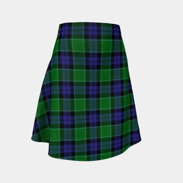 Scottish Graham of Menteith Modern Clan Tartan Flare Skirt Tartan Plaid 1