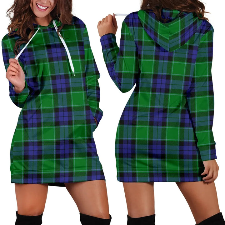 Scottish Graham of Menteith Modern Clan Tartan Hoodie Dress