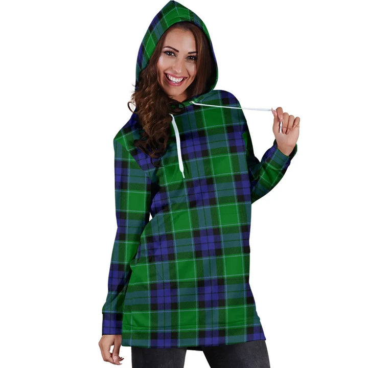 Scottish Graham of Menteith Modern Clan Tartan Hoodie Dress
