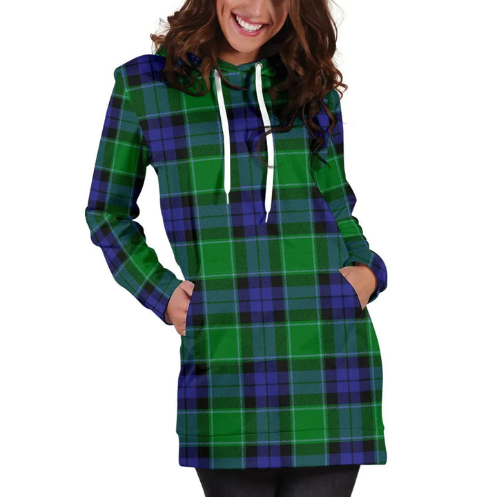 Scottish Graham of Menteith Modern Clan Tartan Hoodie Dress