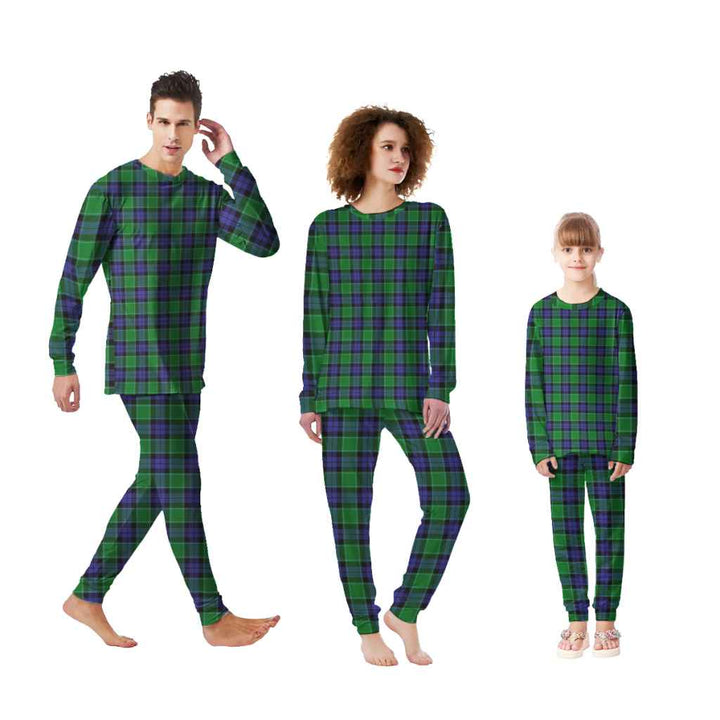 Scottish Graham of Menteith Modern Clan Tartan Pajama Set Tartan Plaid