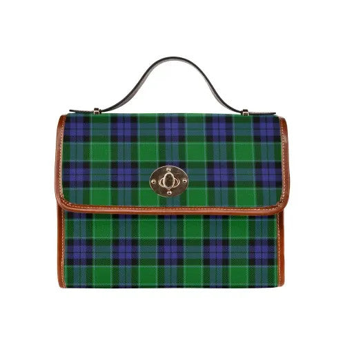 Scottish Graham of Menteith Modern Clan Tartan Waterproof Canvas Bag Tartan Plaid 1