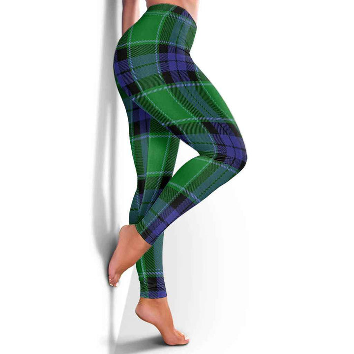 Scottish Graham of Menteith Modern Clan Tartan Women Leggings Tartan Plaid 4