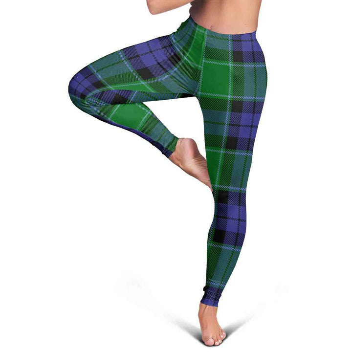 Scottish Graham of Menteith Modern Clan Tartan Women Leggings Tartan Plaid 5