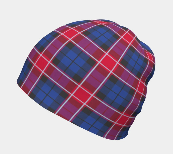 Scottish Graham of Menteith Red Clan Tartan Beanie 2 Tartan Plaid