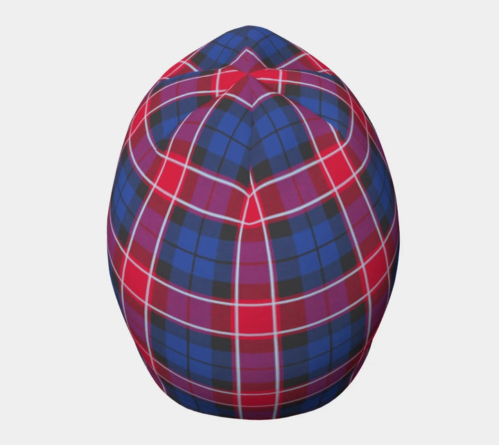 Scottish Graham of Menteith Red Clan Tartan Beanie 5 Tartan Plaid