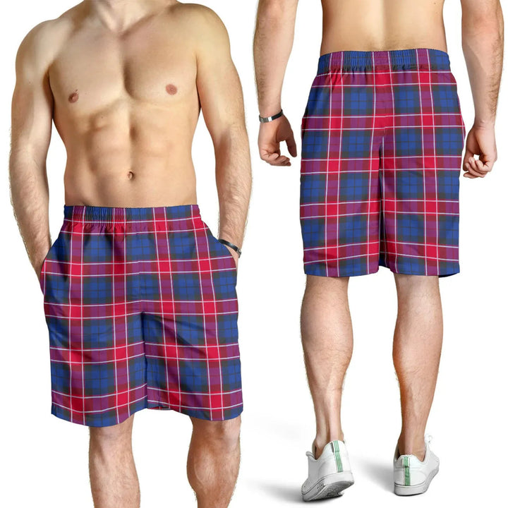 Scottish Graham of Menteith Red Clan Tartan Men's Shorts
