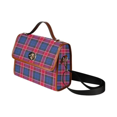 Scottish Graham of Menteith Red Clan Tartan Waterproof Canvas Bag Tartan Plaid 4