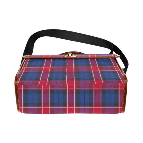 Scottish Graham of Menteith Red Clan Tartan Waterproof Canvas Bag Tartan Plaid 5