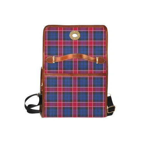Scottish Graham of Menteith Red Clan Tartan Waterproof Canvas Bag Tartan Plaid 6