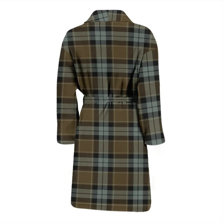 Scottish Graham Of Menteith Weathered Clan Tartan Bathrobe 2