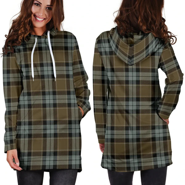 Scottish Graham of Menteith Weathered Clan Tartan Hoodie Dress