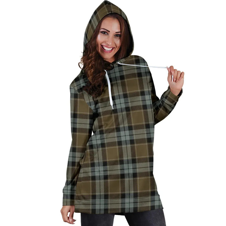 Scottish Graham of Menteith Weathered Clan Tartan Hoodie Dress