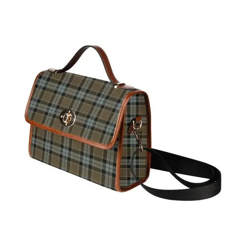 Scottish Graham of Menteith Weathered Clan Tartan Waterproof Canvas Bag Tartan Plaid 4