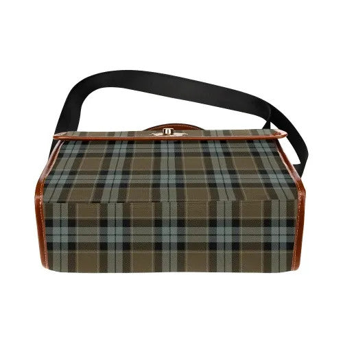 Scottish Graham of Menteith Weathered Clan Tartan Waterproof Canvas Bag Tartan Plaid 5