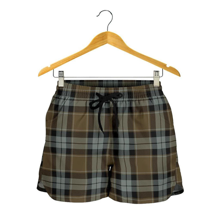 Scottish Graham of Menteith Weathered Clan Tartan Women Shorts