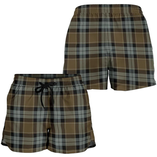 Scottish Graham of Menteith Weathered Clan Tartan Women Shorts
