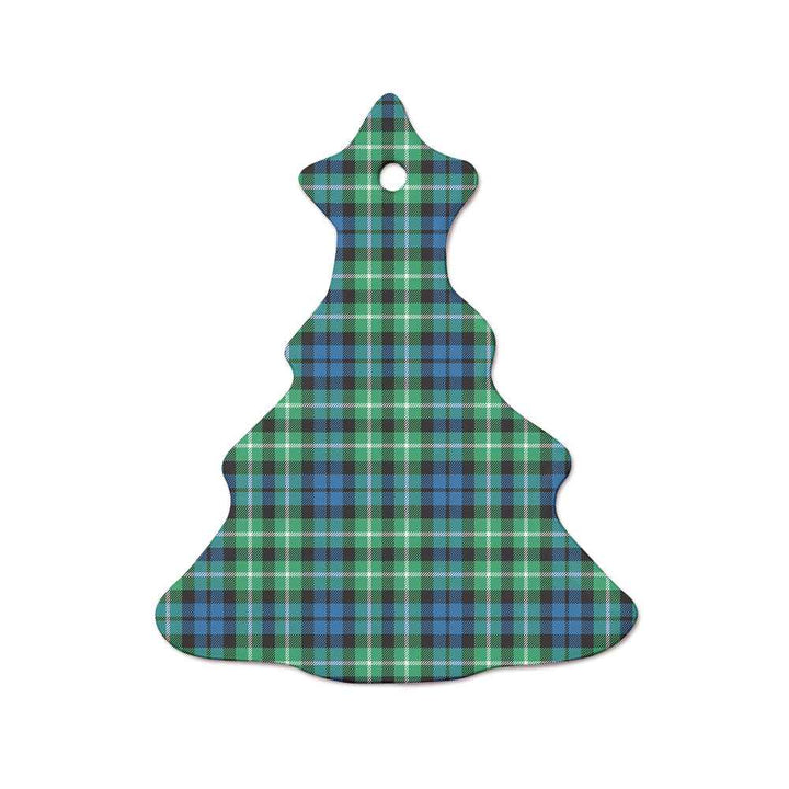 Scottish Graham of Montrose Ancient Clan Tartan Ceramic Ornament  Tree Shape Tartan Plaid
