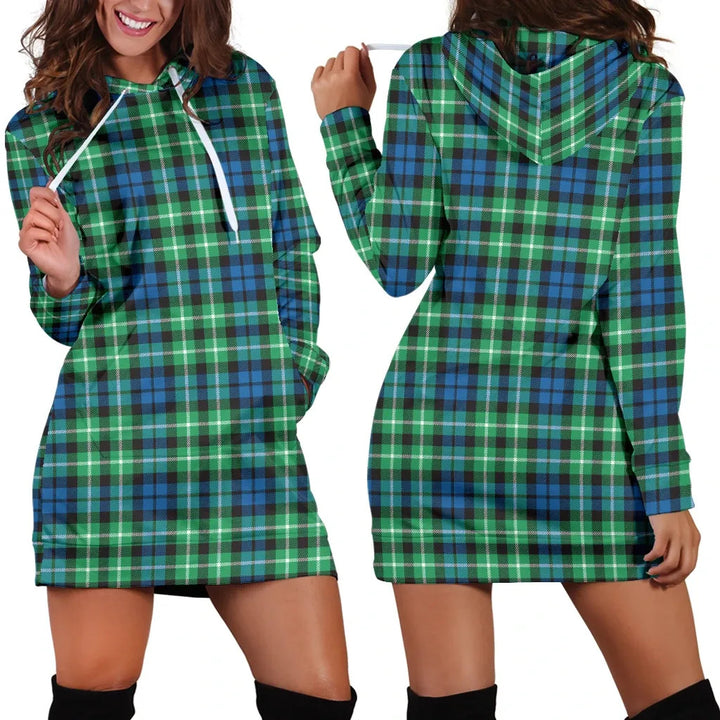 Scottish Graham of Montrose Ancient Clan Tartan Hoodie Dress