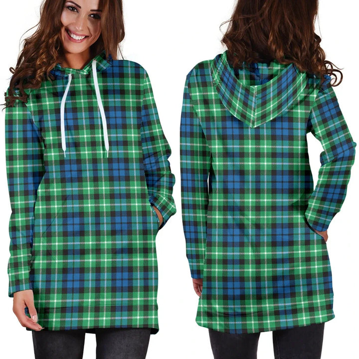 Scottish Graham of Montrose Ancient Clan Tartan Hoodie Dress