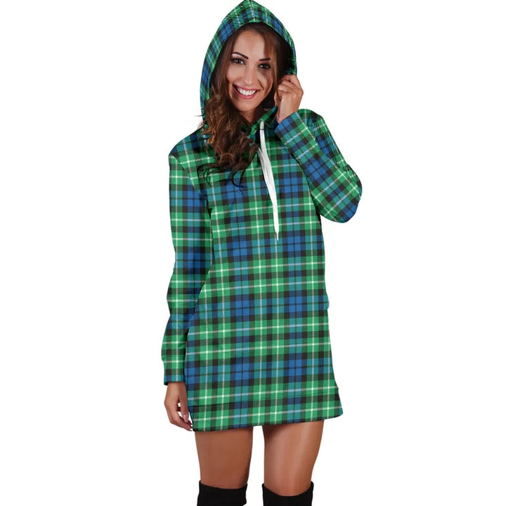 Scottish Graham of Montrose Ancient Clan Tartan Hoodie Dress