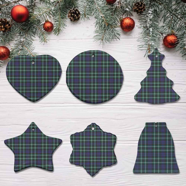 Scottish Graham of Montrose Modern Clan Tartan Ceramic Ornament All Tartan Plaid