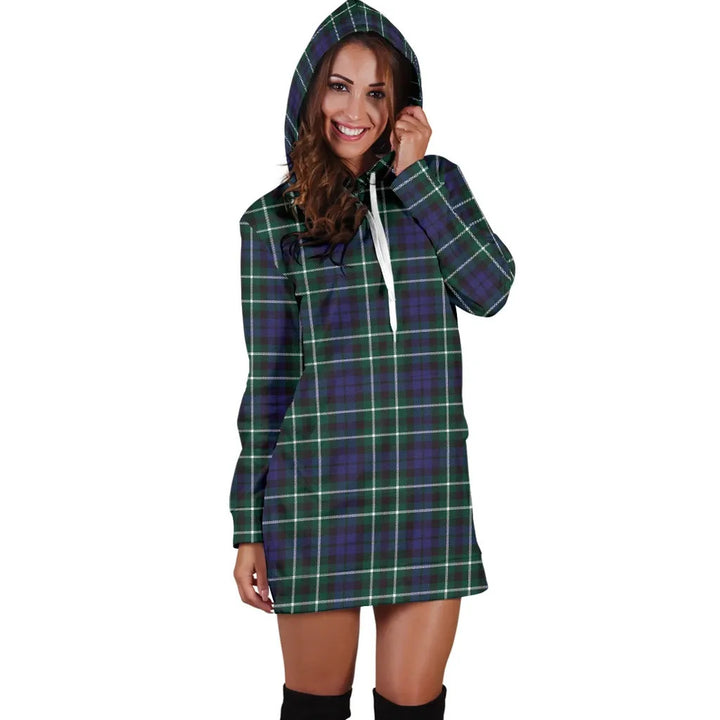 Scottish Graham of Montrose Modern Clan Tartan Hoodie Dress