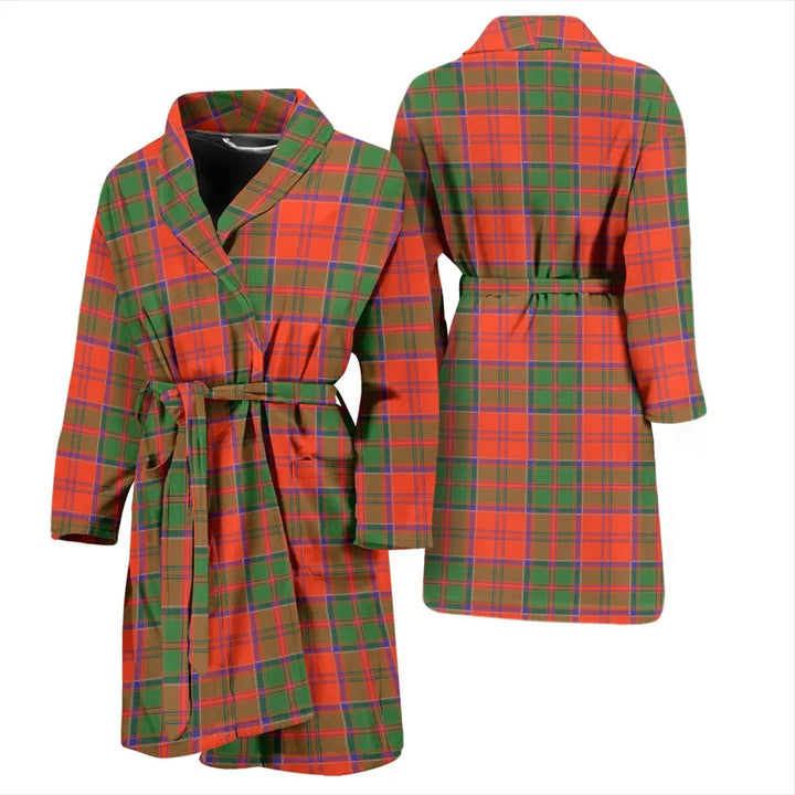 Scottish Grant Ancient Clan Tartan Bathrobe 3