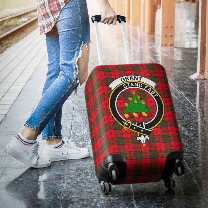 Scottish Grant Clan Crest Tartan Luggage Cover Tartan Plaid 3