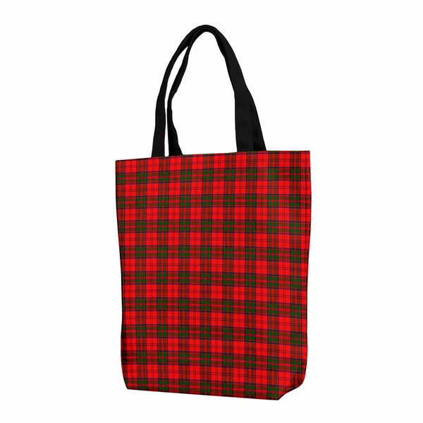 Scottish Grant Modern Clan Tartan Canvas Bag With Shoulder Strap Tartan Plaid 1
