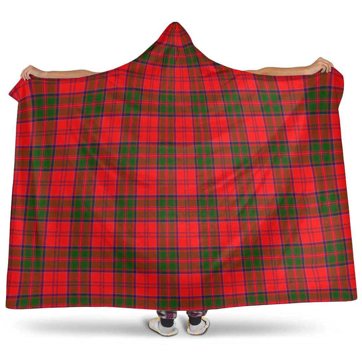Scottish Grant Modern Clan Tartan Hooded Blanket Tartan Plaid 1