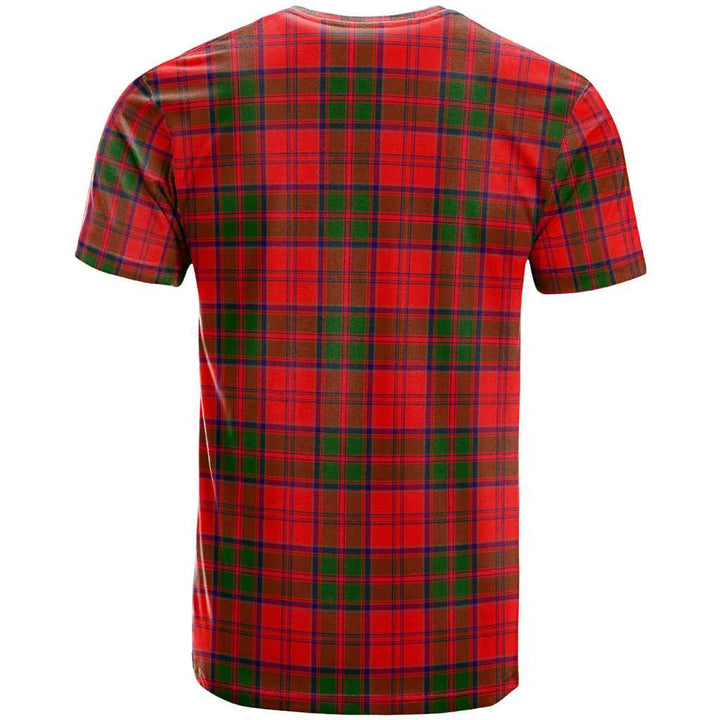 Scottish Grant Modern Clan Tartan T-Shirt Back Side Tartan Plaid